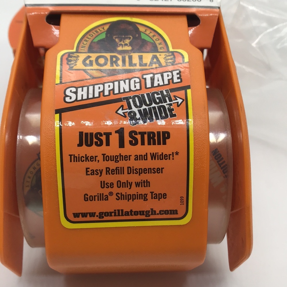 Gorilla Lot of 2 Rolls of Tapes—1–Shipping & 1–Repair/Both Clear - Picture 8 of 9